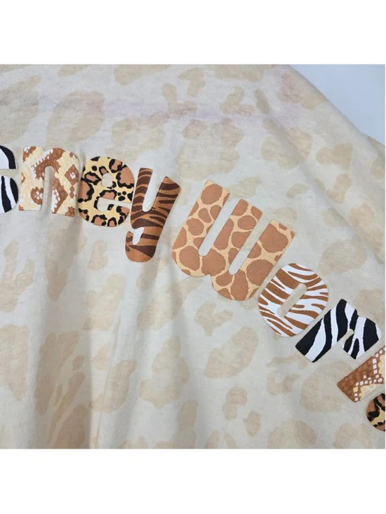 Disney Animal Kingdom Spirit Jersey Large Walt Disney World Safari Letters NWT - Picture 10 of 11